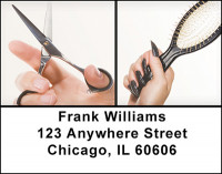 Hairstyling Tools Address Labels | LBBAQ-85