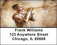 Tribute to Jazz Address Labels | LBBAQ-90