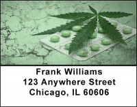 Medical Marijuana Address Labels | LBBAQ-92
