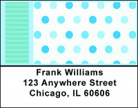 Blue Dots Galore Address Labels | LBBAQ-98