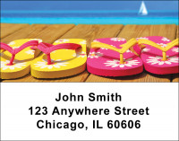 Flip Flop Address Labels | LBBEA-01
