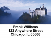 European Castles Address Labels | LBCAS-01