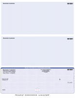 Blue Safety High Security Bottom Laser Checks | LBCHS-BS