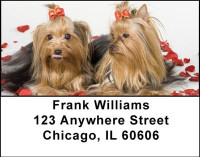 Yorkshire Double Trouble Address Labels | LBDOG-25