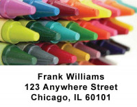 Crayons Address Labels | LBEDU-01