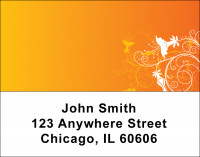 Creeping from the Corner Address Labels | LBFLO-76