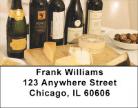 Wine Country Address Labels | LBFOD-03