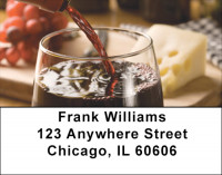 Wine Country Address Labels | LBFOD-03