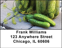 Country Kitchen Address Labels | LBFOD-05