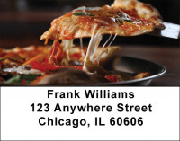Pizza Address Labels | LBFOD-48