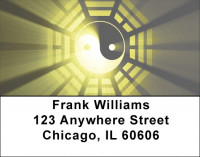 Yin Yang Style Address Labels | LBFUN-87