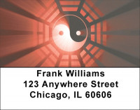 Yin Yang Style Address Labels | LBFUN-87