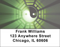 Yin Yang Style Address Labels | LBFUN-87