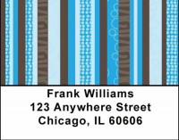 Chocolate Address Labels | LBGEO-13