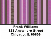 Chocolate Address Labels | LBGEO-13