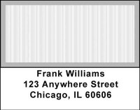 Pinstripes Address Labels | LBGEO-28