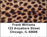 Animal Prints Address Labels | LBGEO-29