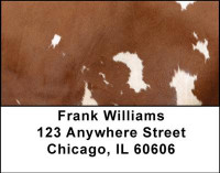 Cow Prints Address Labels | LBGEO-31