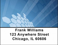 Digital Hexagons Address Labels | LBGEO-42