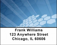 Digital Hexagons Address Labels | LBGEO-42