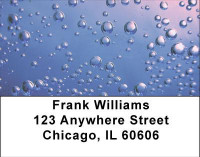 Raining In Technicolor Address Labels | LBGEO-66