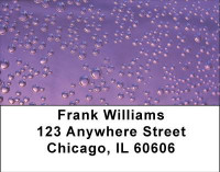 Raining In Technicolor Address Labels | LBGEO-66
