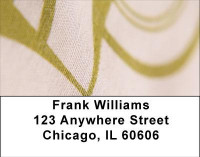 Asian Weave Address Labels | LBGEO-76
