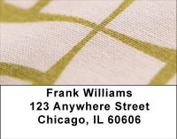 Asian Weave Address Labels | LBGEO-76