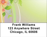 Ivy Lines Address Label | LBGEO-84