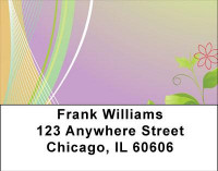 Ivy Lines Address Label | LBGEO-84