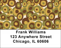 Retro Pitted Olives Address Labels | LBGEP-47