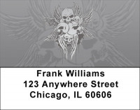 Stylish Skulls Address Labels | LBGEP-60