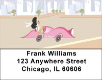 Sophisticated City Girl Address Labels | LBGIR-01
