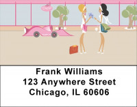 Sophisticated City Girl Address Labels | LBGIR-01