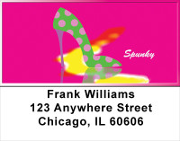 Hot Pink And Saucy Address Labels | LBGIR-10