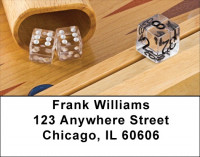 Backgammon Address Labels | LBGME-04