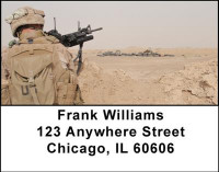 Desert Fighters Address Labels | LBMIL-01