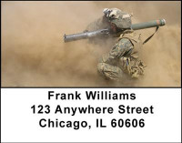 Desert Fighters Address Labels | LBMIL-01