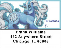 Blue Demons By Little Demon Address Labels | LBMLD-12
