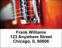Guitars Address Labels | LBMUS-06