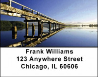 Water's Edge Address Labels | LBNAT-02