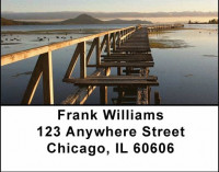 Water's Edge Address Labels | LBNAT-02