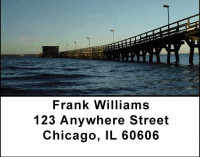 Water's Edge Address Labels | LBNAT-02