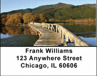 Water's Edge Address Labels | LBNAT-02