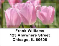 Tulips Address Labels | LBNAT-06