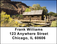 Springtime Barns Address Labels | LBNAT-16