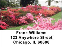Azalea Gardens Address Labels | LBNAT-17