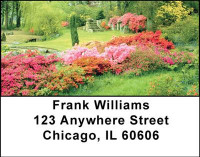 Azalea Gardens Address Labels | LBNAT-17