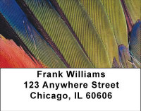 Feather Me Address Labels | LBNAT-24