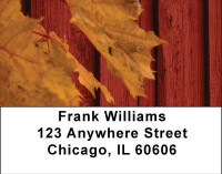 Simplistic Barn Address Labels | LBNAT-28